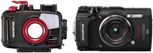 Onderwatercamera OLympus Tough TG-5, Audio, Tv en Foto, Fotografie | Onderwatercamera's, Zo goed als nieuw, Complete set, Meer dan 40 meter