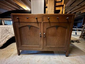 Eiken Artdeco Dressoir beschikbaar voor biedingen
