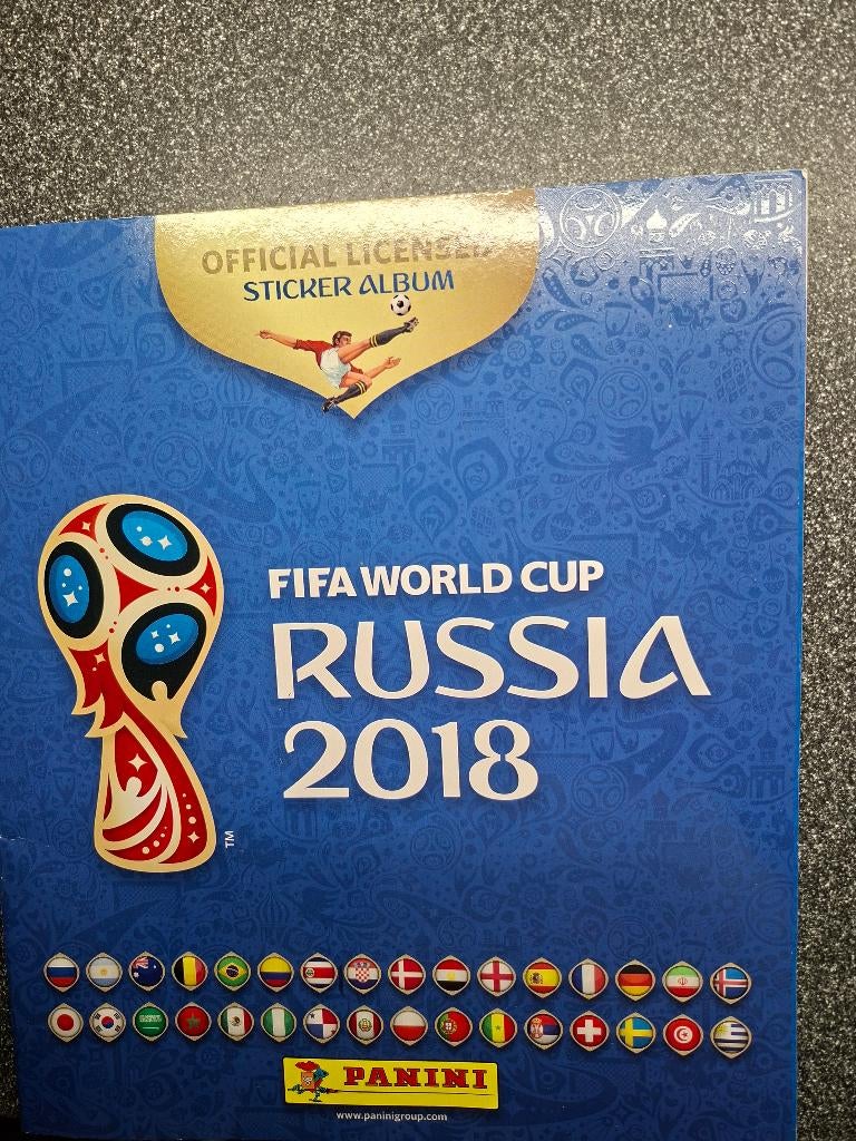 Verzamelboek FIFA World Cup Russia 2018 (Panini), Ophalen of Verzenden, Nieuw, Buitenlandse clubs, Boek of Tijdschrift