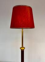 🪞 Herda Vloerlamp – Hollywood Regency | Dimmer & Kap, Huis en Inrichting, Gebruikt, Ophalen of Verzenden, Hollywood Regency Stijl