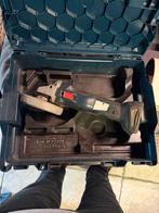 Bosch Accu Slijptol (zonder accu) met koffer, Doe-het-zelf en Verbouw, Ophalen, Gebruikt, Minder dan 700 watt, Haakse handslijpmachine