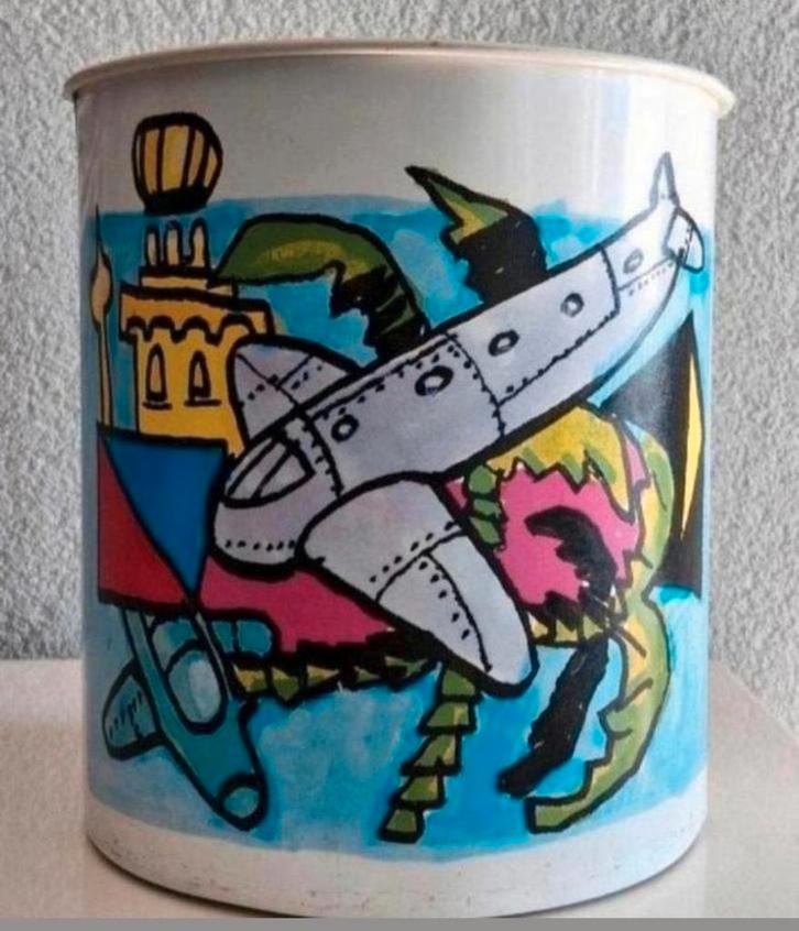 Prullenbak Brabantia Herman Brood, Antiek en Kunst, Kunst | Designobjecten, Ophalen of Verzenden