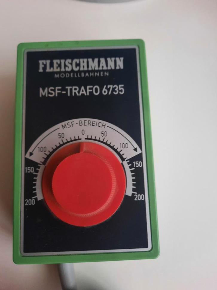Fleischmann MSF Trafo 6735, Hobby en Vrije tijd, Modeltreinen | H0, Transformator of Voeding, Gelijkstroom, Fleischmann, Analoog