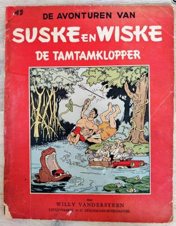 Suske en Wiske De Tamtamklopper 1953 1e druk Vlaamse Reeks beschikbaar voor biedingen