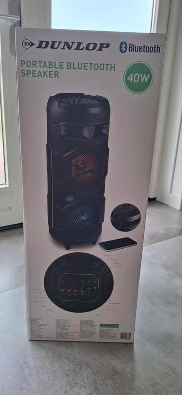Dunlop speaker Bluetooth 40W Nieuw in doos beschikbaar voor biedingen
