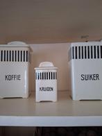 Oude voorraad potten en kruiden potjes, Huis en Inrichting, Keuken | Servies, Ophalen, Gebruikt, Overige typen, Glas