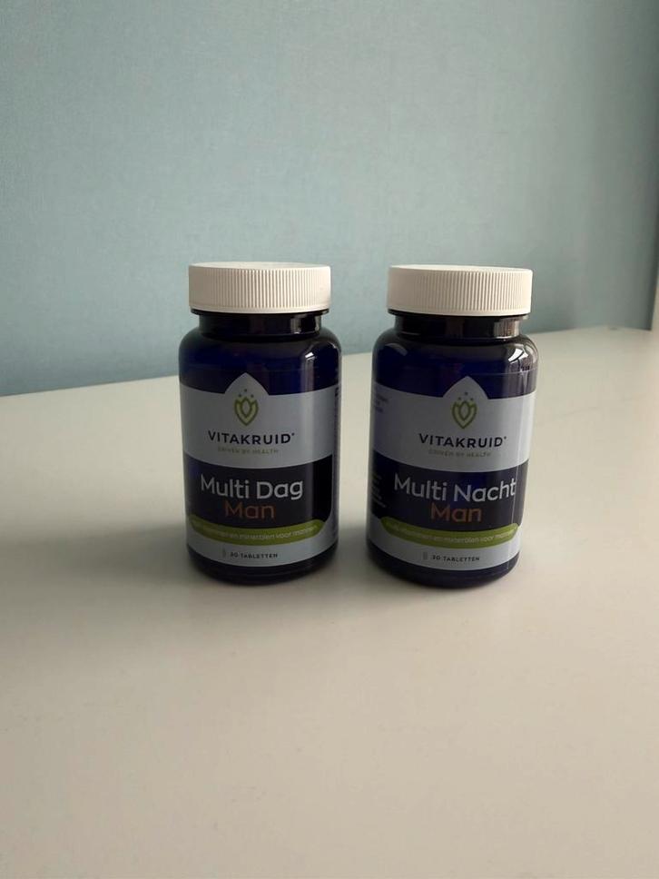 Vitakruid Multi Dag&Nacht Mannen (NIEUW!), Sport en Fitness, Gezondheidsproducten en Wellness, Nieuw, Overige typen, Ophalen