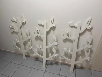 Southstyle kinderkapstok hout wit, 3 stuks beschikbaar voor biedingen