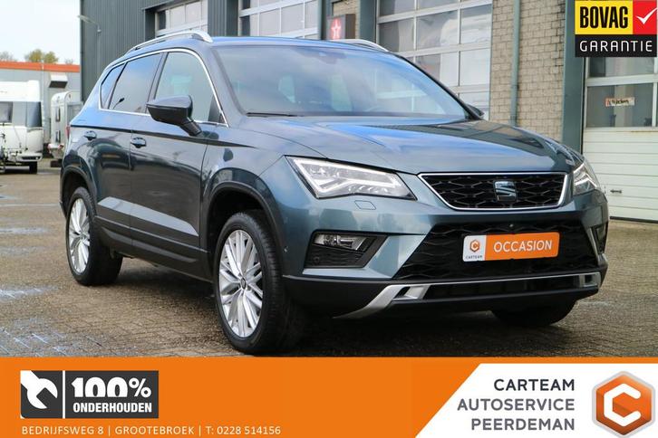 SEAT Ateca 1.4 EcoTSI Xcellence | DSG | Panorama! | Trekhaak, Auto's, Seat, Bedrijf, Te koop, Ateca, 360° camera, ABS, Achteruitrijcamera