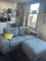 IKEA KIVIK 2-zitsbank met hocker en opbergruimte, Ophalen, Gebruikt, Stof, Grijs