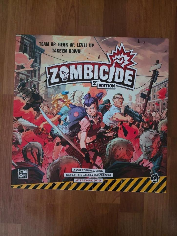 Bordspel Zombicide 2nd Edition, Hobby en Vrije tijd, Gezelschapsspellen | Bordspellen, Zo goed als nieuw, Een of twee spelers