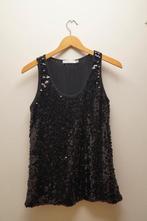 SEE BY CHLOE Pailetten Top Maat 38, Maat 38/40 (M), Verzenden, Zwart, Zo goed als nieuw