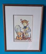 HUMMEL. Originele tekening. Sign. 30/37 cm., Ophalen