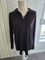 Maicazz Zwarte travelstof Blouse - Maat 3XL, Zwart, Maat 46/48 (XL) of groter, Ophalen of Verzenden, Maicazz