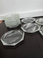 onderzetters glas, Ophalen of Verzenden, Gebruikt, Glas of Kopje