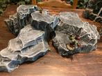 5 gaming rotsen scatter terrein  dnd scenery bergen, Hobby en Vrije tijd, Wargaming, Ophalen of Verzenden, Zo goed als nieuw, Warhammer
