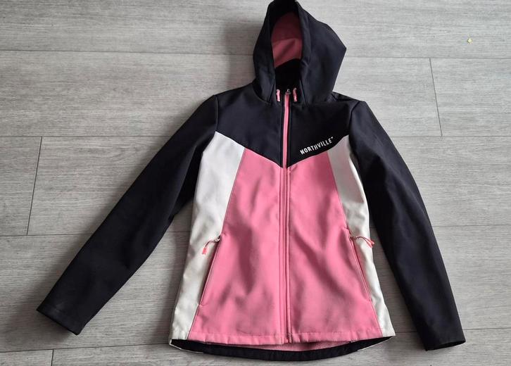 Northville Softshell Jas - Maat 170, Kinderen en Baby's, Kinderkleding | Maat 170, Zo goed als nieuw, Meisje, Jas, Ophalen of Verzenden