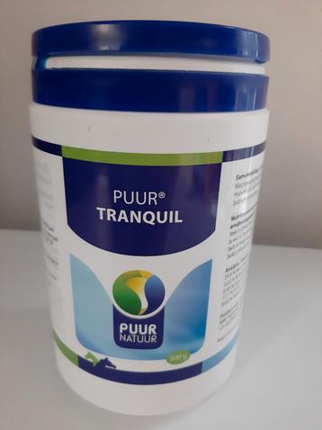 Open pot TRANQUIL van Puur nog  +/- 200 gr  /Paard-Pony-hond beschikbaar voor biedingen