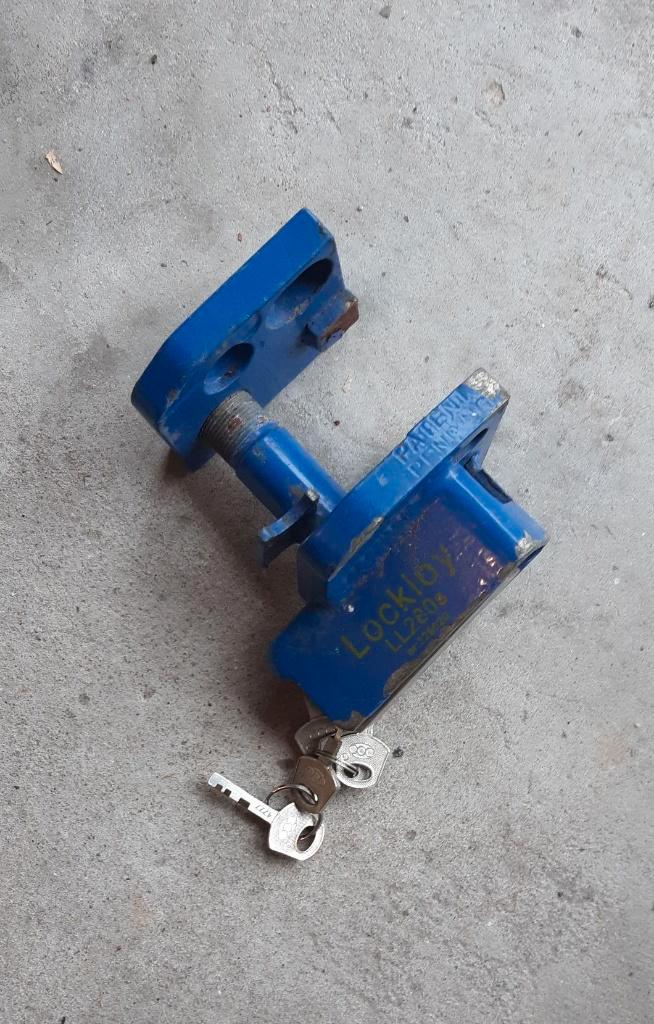 aanhangersloten, Caravans en Kamperen, Caravan accessoires, Gebruikt, Ophalen