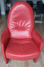 Moderne design leren comfort fauteuil Apollo van Gealux, Ophalen, Zo goed als nieuw, Leer, Strak, modern