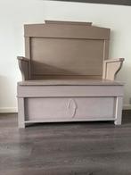 broccante houten klepbank, Ophalen, Gebruikt