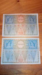 Oostenrijkse Kronen 1000 Kronen, Ophalen of Verzenden, Gestempeld