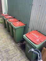 5x 120L kunststof tonnen – gebruikt voor koffiedik opslag, 150 liter of meer, Ophalen of Verzenden, Gebruikt, Kunststof