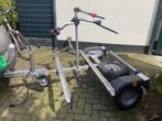 Aanhanger voor twee e-bikes, Fietsen en Brommers, Fietsaccessoires | Aanhangers en Karren, 80 kg of meer, Overige typen, Gebruikt