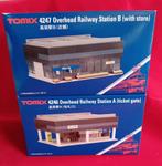 Tomix treinstations n-spoor, Overige merken, Gelijkstroom of Wisselstroom, Brug, Tunnel of Gebouw, Nieuw