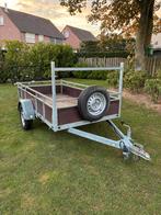 Aanhanger gegalvaniseerd 257 x 132 cm ZGAN, Auto diversen, Aanhangers en Bagagewagens, Ophalen, Zo goed als nieuw