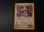 Rocket's hitmonchan holo pokemonkaart in goede staat, Ophalen of Verzenden, Zo goed als nieuw, Losse kaart