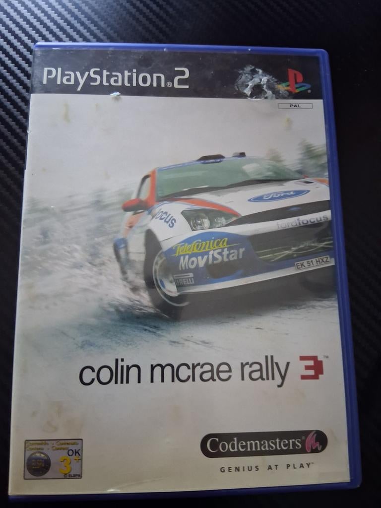 Colin Mcrae Rally 3 PS2 - Compleet met boekje, Spelcomputers en Games, Games | Sony PlayStation 1, Gebruikt, 1 speler, Racen en Vliegen