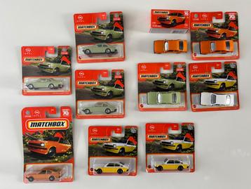 10x Opel Kadett C-coupe Matchbox beschikbaar voor biedingen