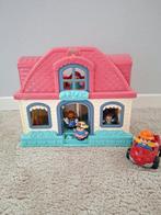 Little People huis + poppetjes en accessoires, Ophalen, Gebruikt, Speelset