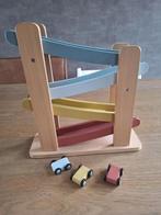 Little Dutch autobaan met 3 auto's, Kinderen en Baby's, Speelgoed | Houten speelgoed, Ophalen of Verzenden, Zo goed als nieuw