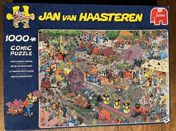 Legpuzzel Jan van Haasteren - Bloemencorso - 1000 stuks beschikbaar voor biedingen