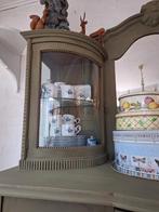 Vintage brocante eiken buffetkast, kast, servieskast, kastje, Huis en Inrichting, Kasten | Buffetkasten, Ophalen, Gebruikt, Vintage