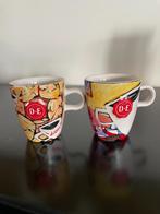 Douwe Egberts mokjes, Huis en Inrichting, Keuken | Servies, Ophalen of Verzenden, Zo goed als nieuw, Overige stijlen, Kop(pen) en/of Schotel(s)
