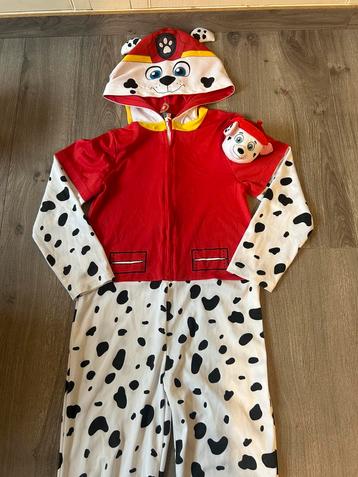  Verkleedpak rood/wit paw patrol 'Marshall'mt122/128 van c&a beschikbaar voor biedingen