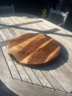 XXXL Borrelplank 49cm, Ophalen of Verzenden, Zo goed als nieuw, Rond, Hout