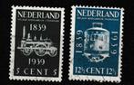 Nederland 1939 2. 199 jaar Spoorwegen, Ophalen of Verzenden, T/m 1940, Gestempeld