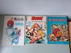 Rahan, Roderik en de Rode Ridder 3x stip in goede staat, Meerdere comics, Ophalen of Verzenden, Zo goed als nieuw, Europa