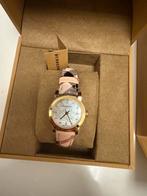 Burberry dames horloge goud diamant/ steentjes, Overige merken, Leer, Polshorloge, Nieuw