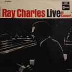 lp,,Ray Charles – Ray Charles Live In Concert, Cd's en Dvd's, Vinyl | Jazz en Blues, 1960 tot 1980, Blues, Gebruikt, Ophalen of Verzenden