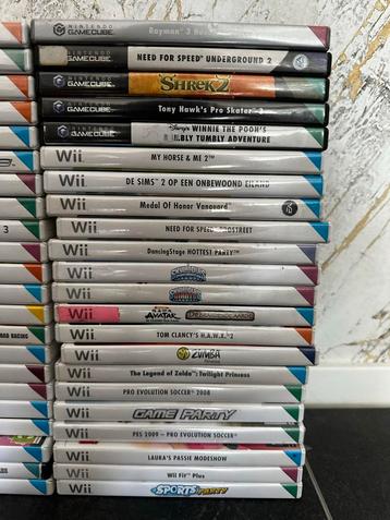 Nintendo Wii & Gamecube Spellen Collectie beschikbaar voor biedingen