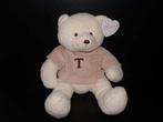 TIAMO T BEER MIDDENMAAT ZACHTE BADSTOF WIT MET, Kinderen en Baby's, Speelgoed | Knuffels en Pluche, Verzenden, Nieuw, Overige typen