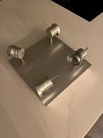 4 spots plafondlamp lucide, Ophalen, Zo goed als nieuw, Metaal of Aluminium