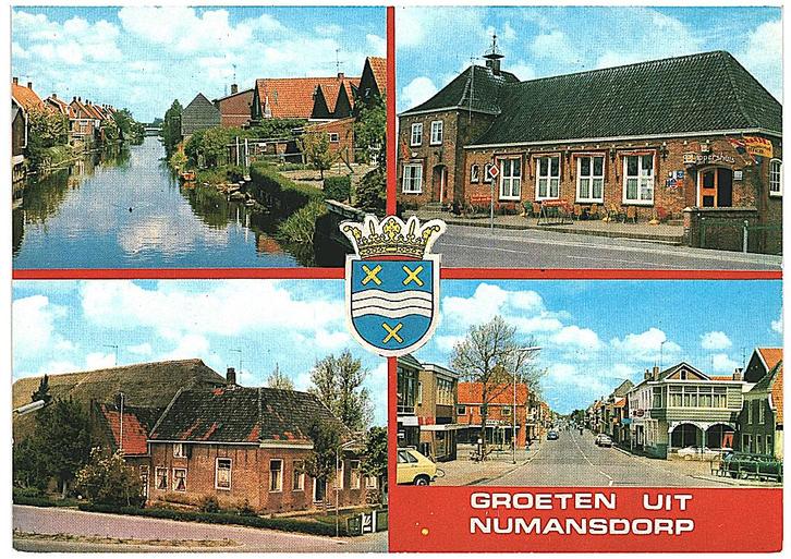 962888 Numansdorp ZH 1977 Nette oude kaart Onbeschreven, Verzamelen, Ansichtkaarten | Nederland, Ongelopen, Zuid-Holland, 1960 tot 1980