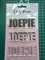 Clear stamps Joepie, Ophalen of Verzenden, Nieuw, Clearstamp