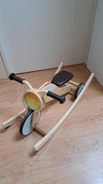 hobbelpaard, houten speelgoed, loopfiets, Kinderen en Baby's, Speelgoed | Houten speelgoed, Ophalen, Zo goed als nieuw, Rij- of Hobbelspeelgoed
